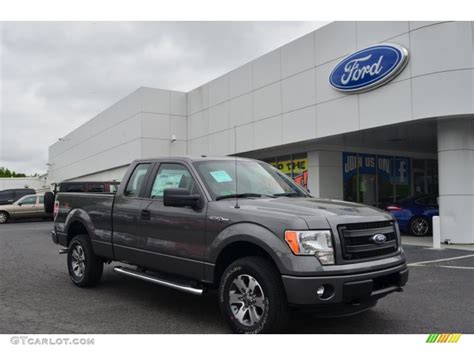 Sterling Gray Metallic Ford F Stx Supercab X