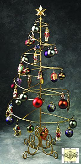 Ornament Trees - Spiral Wire Ornament Tree - 4 Foot, Ornament Display Trees