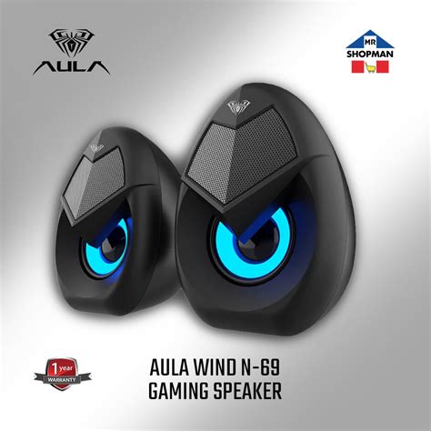 Aula Wind N Gaming Speaker Rgb Shopee Philippines