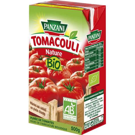 Tomacouli Nature Bio Panzani G La Belle Vie Courses En Ligne