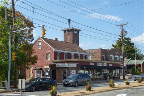 Ashland Historic Town Center, Massachusetts, USA Editorial Stock Photo ...