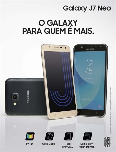 Smartphone Samsung Galaxy J7 Neo Dual 16gb 13mp 4g Dourado J701