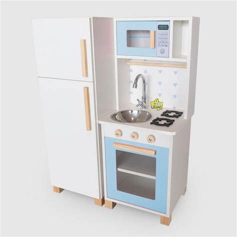 Kit Mini Cozinha Infantil Geladeira Eita Casa Perfeita Cozinha