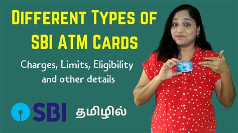 Different Types Of SBI ATM Cards In Tamil Charges Benefits