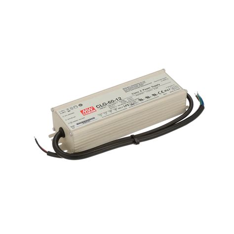 Mean Well CLG 60 12 LED Power Supplies 12V 5A 60W Active PFC Function