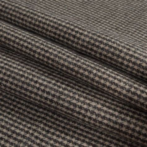 Praline Houndstooth Upholstery Woven Woven Upholstery Houndstooth