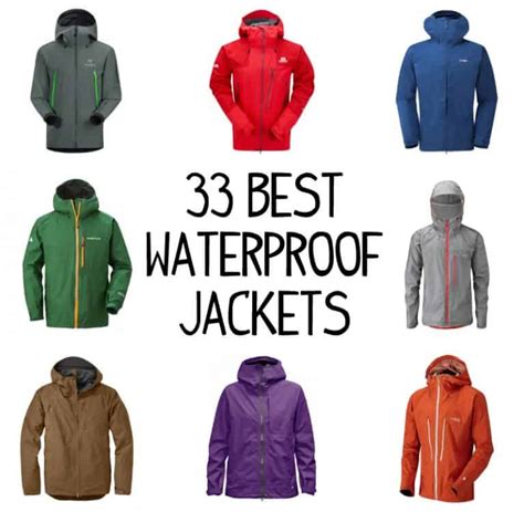 33 Best Waterproof Jackets For Hiking and Backpacking