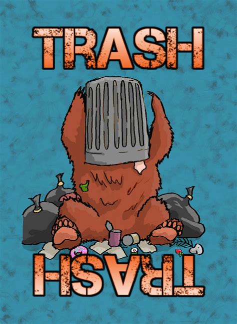 Trash Card Game Art Graphic by kylebhurst on DeviantArt