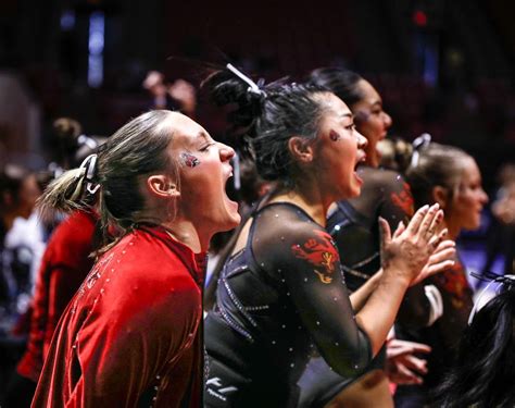 Ball State Places Second In Mid American Conference Gymnastics Championships Cardinals Take