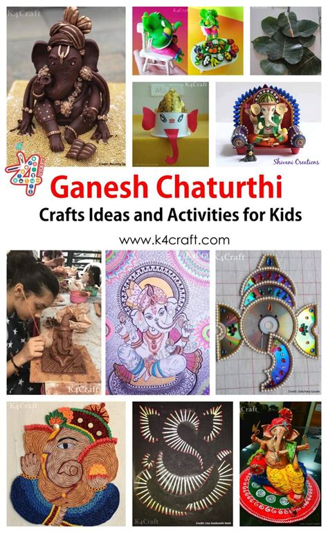 27+ Easy Craft Ideas To Celebrate Ganesh Chaturthi with Kids 2024 - K4 ...