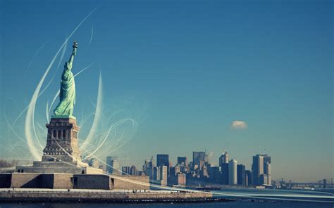 Statue Of Liberty USA HD Wallpaper Wallpaper Flare