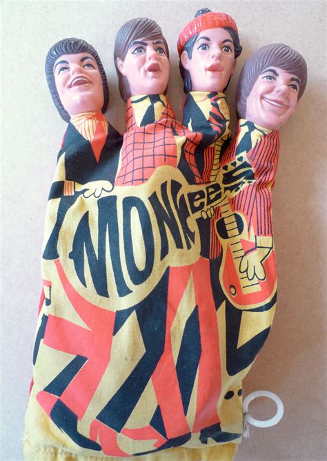 The Monkees 1966 Mattel Talking Hand Puppet Vintage Not