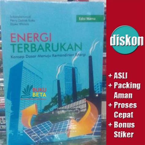 Jual Energi Terbarukan Konsep Dasar Menuju Kemandirian Energi