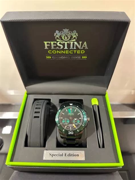 Festina Chrono Bike Special Edition Hybrid Connected Gr N Schwarz