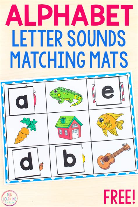 Sound Matching Activity Sheets