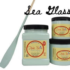 SEA GLASS Dixie Belle Chalk Mineral Paint Green Paint Etsy