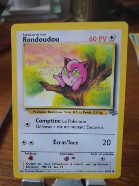 Carte Pok Mon Rondoudou Edition Jungle Wizards Fr Nmint