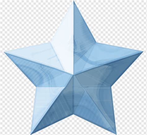 Estrella De Cinco Puntas Modelo Estrella Azul Png Pngwing