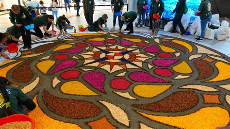 Ponteareas Exhibe El Arte Floral De Su Corpus Christi En El Centro De Vigo