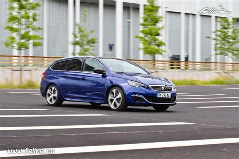 Photo Essai Peugeot 308 SW GT Bleu Magnetic 2 0 BlueHDi 180 EA