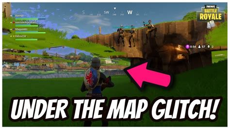 How To Get Under The Map Glitch In Fortnite Battle Royale New Fortnite