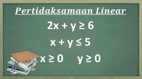 Cara Menentukan Grafik Penyelesaian Dari Sistem Pertidaksamaan Linear