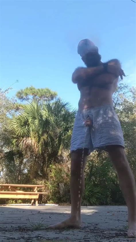 Piss GAY REDNECK DADDY PISSING OUTSIDE 22 ThisVid