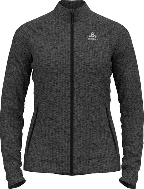 Odlo Mid Layer Full Zip TENCIA GRIJS Maat M Bol