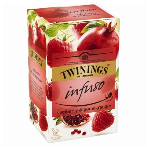 Herbata Twinings Infuso Raspberry Pomegranate 20x2g owocowo ziołowa