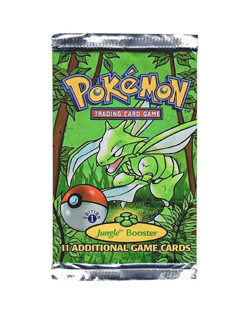 Booster Pack St Edition Prijzen Pokemon Jungle Pokemon Kaarten