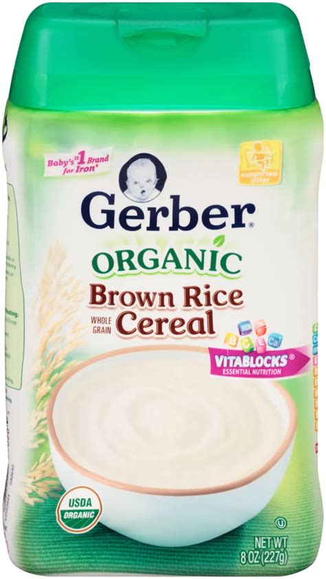 Gerber 16 Oz Rice Single Grain Baby Cereal By Gerber At Fleet Farm