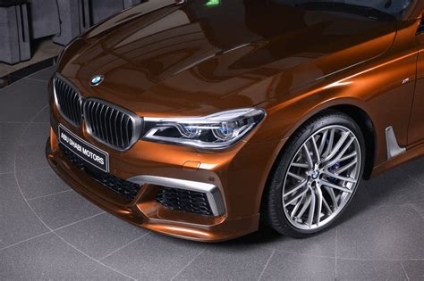 Chestnut Bronze Bmw M760li Xdrive Shines In Abu Dhabi