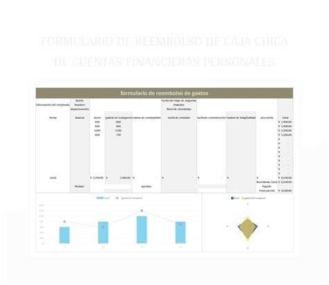 Plantilla De Formato Excel Formulario De Reembolso De Caja Chica De