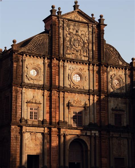 The Basilica Of Bom Jesus Church In Goa India Built In That Held