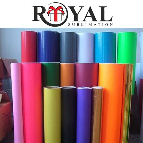 Royal Sublimation Korean Pu Multicolor Heat Transfer Vinyl Packaging Size 25 Mtr At Rs 180