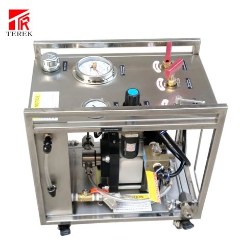 Terek Brand Air Driven Hydraulic Pressure Test Pump For Hydrostatic Testing Hydraulic Pump