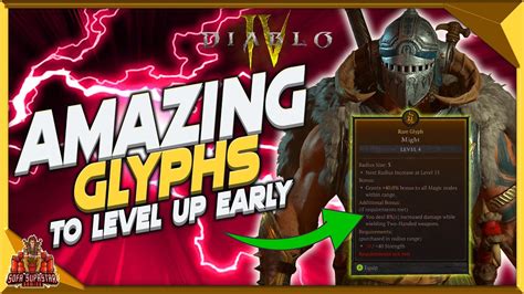 Diablo 4 Best Glyphs To Level Up Early For Barbarian Rank These