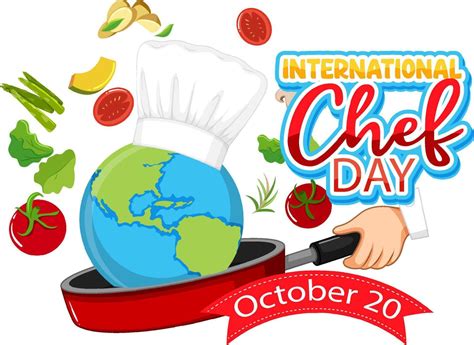 International Chef Day Poster Design 10517379 Vector Art At Vecteezy