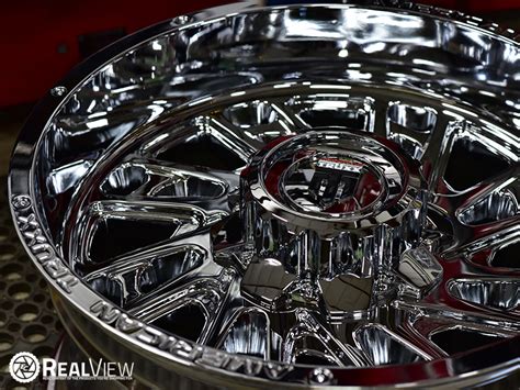 RealView Of American Truxx Blade AT1905 Chrome 20x10 24 AT1905 21042C