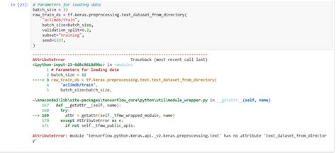 Attributeerror Module Tensorflow Python Keras Api V Keras