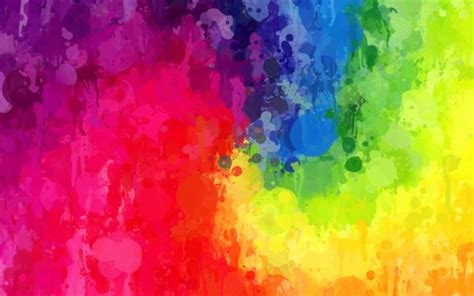 Rainbow Chalk Brush Strokes Background Stock Vector By ©shekaka 81419542