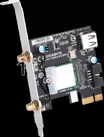 Carte Réseau PCI Express Wifi Bluetooth Gigabyte GC WBAX1200 AX1200