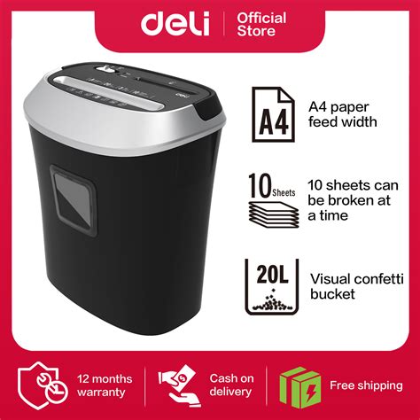 Deli E9948 Paper Shredder Deli Group Co Ltd