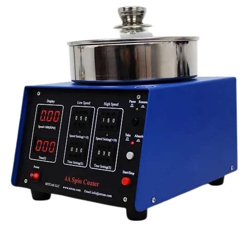 Lab Programmable Benchtop Vacuum Rotary Coater Machine With Vacuum Chunk