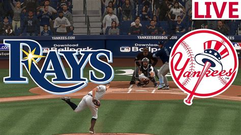 LIVE New York Yankees VS Tampa Bay Rays July MLB THE SHOW 2024