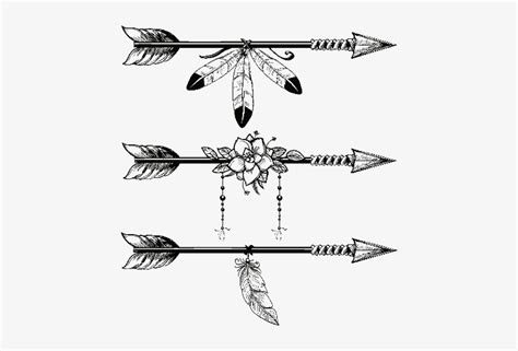 Feather Arrow Svg