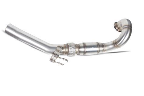 Echappement Descente De Turbo Downpipe Catalyseur Sport Inox Scorpion