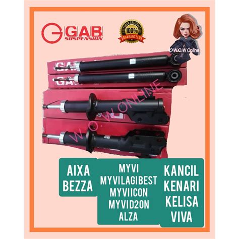 Original Gab Perodua Axia Bezza Kancil Kenari Kelisa Myvi Alza Viva