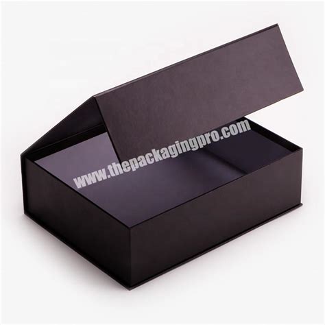 Custom Rigid Fold Cardboard Box Magnetic Lid Closure