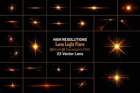 Photoshop Action - Realistic Lens Light Flare